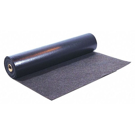 Brady SPC Sorbents Sorbent Mat: For Universal Use, 36" x 50', 12 gal, Black - Polypropylene | Part #BSM3650