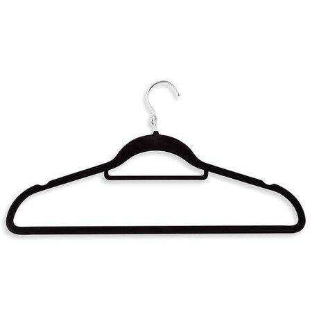 Honey-Can-Do Cascading Suit Hanger, Black, PK3 HNG-01091