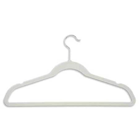 Honey-Can-Do Suit Hanger, Ivory, PK50 HNG-01795