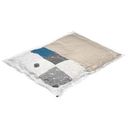 Honey-Can-Do Zip Seal Plastic Vacuum Storage Bag Clear VAC-01303