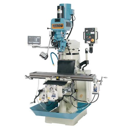 Baileigh Industrial Vertical Mill, 220V, 3 HP VM-949-3