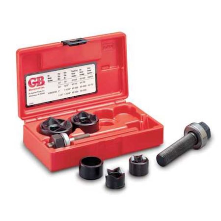 Gardner Bender 4 Piece Knockout Punch Driver Set, 10 ga