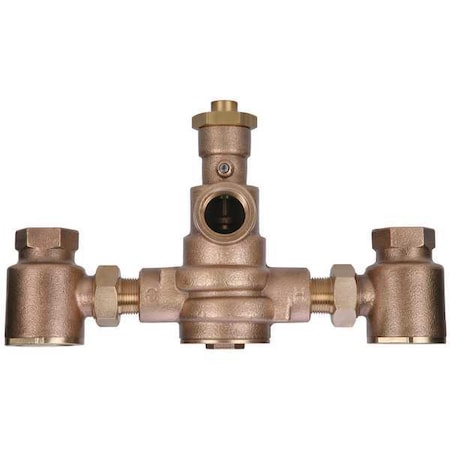 Powers Mixing Valve, Brass, 42 gpm 3/4 LFMM431-1