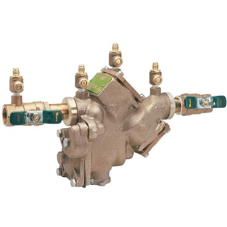 Watts Reduced Pressure Zone Backflow Preventer 3/4 LF909-QT