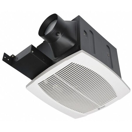 Fantech FQ80 Quiet Bathroom Exhaust Fan - < 0.3 Sones, 80cfm