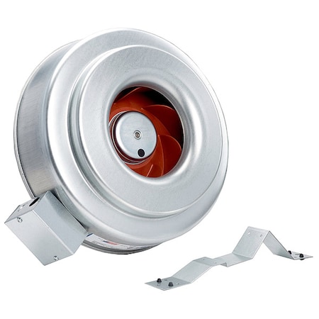 Fantech Centrifugal Inline Duct Fan, 12 In. Dia. FG 12 EC