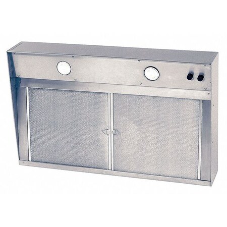Fantech Range Hood, SS, 42 In Wide SHL 42