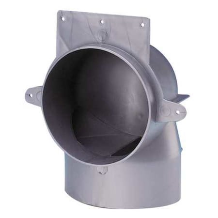 Fantech Duct Elbow, Plastic, 4 In FEL 4
