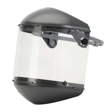 Fibre-Metal By Honeywell Face Shield Assembly, Clear Visor, 8" Height, Ratchet Suspension, Uncoated Lens FM5400DCCL
