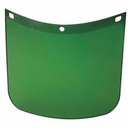 Fibre-Metal Faceshield Window, Propionate, Dk Green 4118DGN