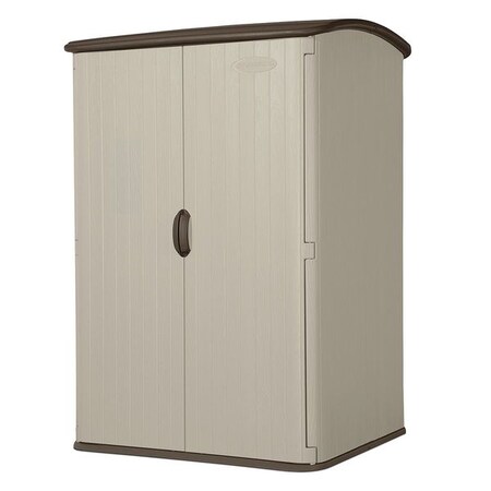 Vertical Outdoor Shed, 6x4x4, Sand
