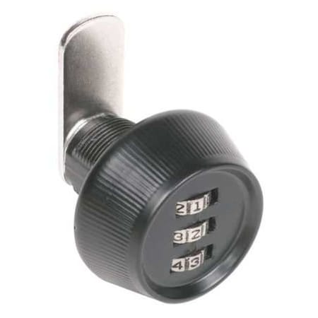 Ccl Combination Knob Keyless Cam Lock, Black 39022