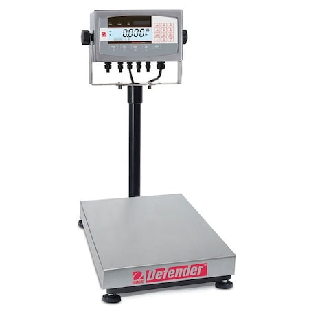 Ohaus Digital Platform Bench Scale 30 lb./15kg Capacity D71XW15HR1