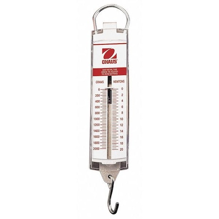 OHAUS Mechanical Spring Scale 5000g/50 N Capacity 8008-MN