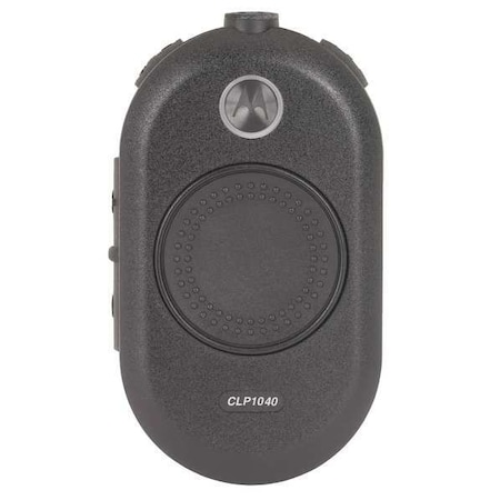 Motorola Two Way Radio, UHF, 1 Watt, 450 to 470 MHz CLP1040