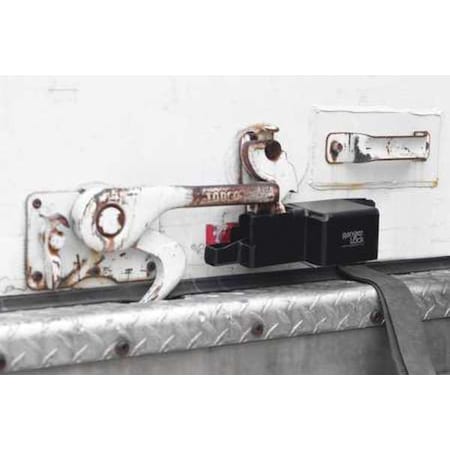 Ranger Lock Padlock Guard, Hardened Steel, Blk, 10"L RGRU-0L