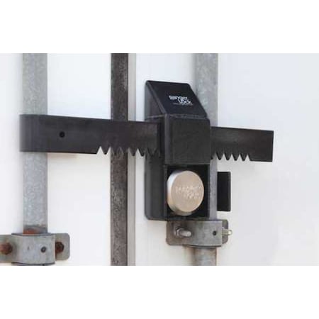 Ranger Lock Padlock Guard, Hardened Steel, Blk, 15"L RDPO-HP