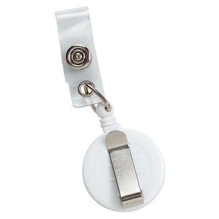 BRADY WHITE BADGE HOLDER 95073