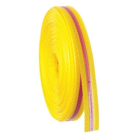 Zoro Select Barricade Tape, No Legend, Red/Yellow, 3/4 in Wide x 150 ft Length, Polypropylene, 3 mil 91173