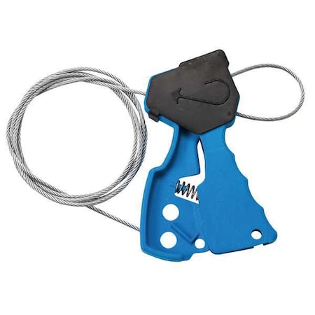 Brady Grip-Cinching Cable Lockout, 6 ft. L 45191