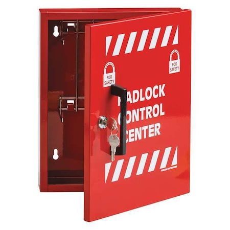 Brady Lockout Cabinet, Unfilled, 10 In H LR008E