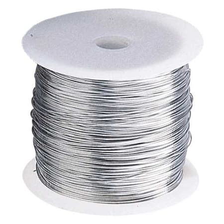 Brady Safety Wire, Stainless Steel, 4/125 in W., 1,800 ft L. 15424