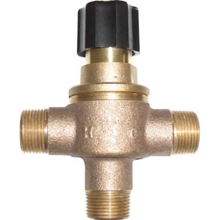 Leonard Valve Mixing Valve, Brass, 0.5 to 9 gpm 370-LF