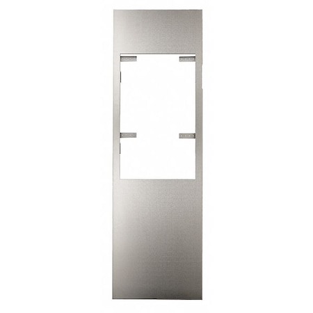 Xlerator Wall Retrofit Kit, Silver, Stainless Steel 40551