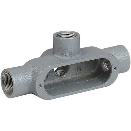 Hubbell Killark Conduit Body, Type TA, 3/4", Aluminum OTA-2
