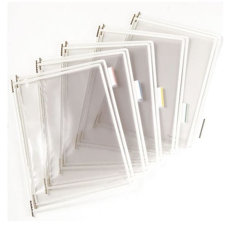 Tarifold Pivoting Pockets, White, PK10 P020