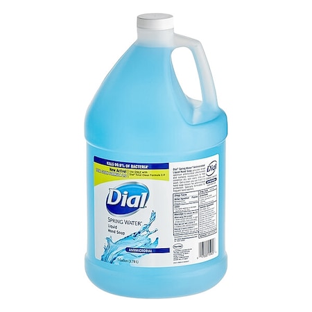 Dial Liquid Hand Soap, Spring Water, 1 Gal 15926