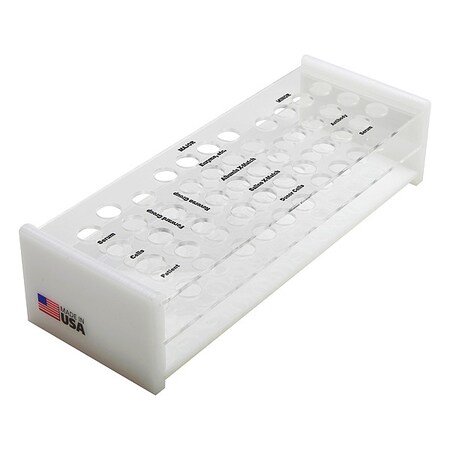 Dynalon TUBE HLDR BLOOD BANK CL WH 2.5 159565-3