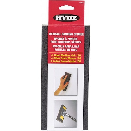 Hyde Sanding Sponge, 150 Medium Grit 09052