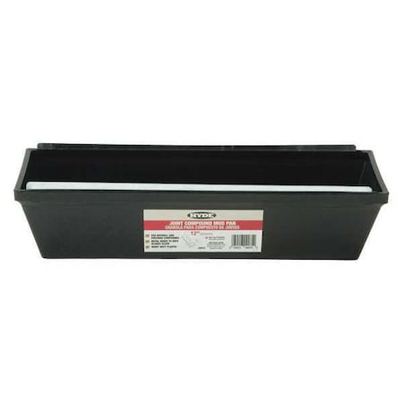 Hyde Mud Pan, w/Metal Edge, 12" L 09075