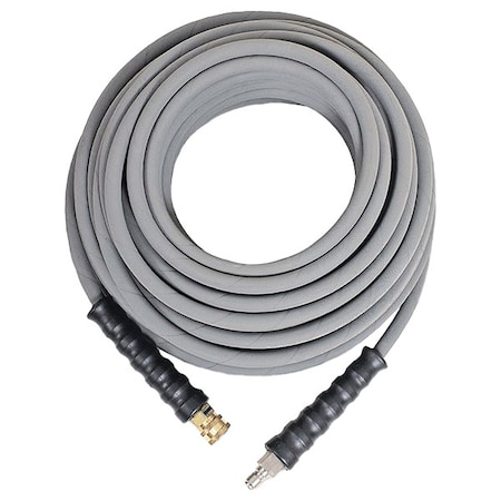 Mi-T-M Hot Water Extension Hose, 100 ft, Gray 15-0273