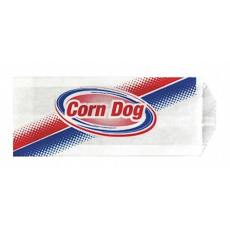 Value Brand Corn Dog Bags, 3 x 3/4 x 7", PK1000 E-7121