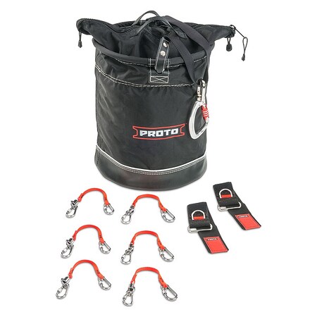 Proto Bucket, Black, Nylon JBUCKSET