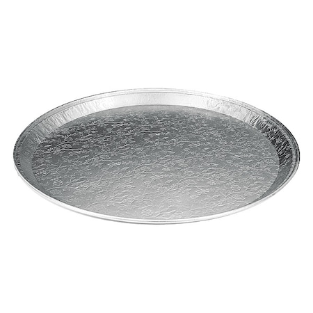 Handi-Foil Of America Aluminum Embossed Tray, 12" Diameter, PK25 HFA 401380