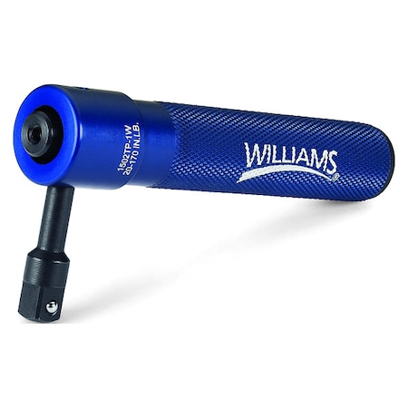 Williams Single Set Torque Wrench, 5 1/4" L 1502TP-1W