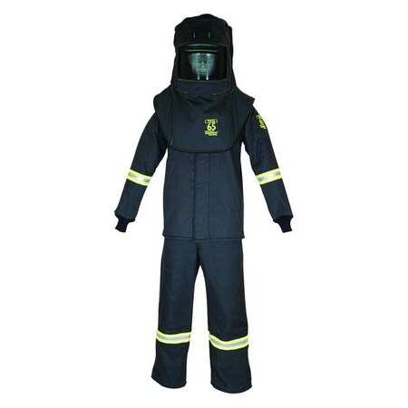 OBERON TCG65™ Series Arc Flash Hood, Coat, & Bib Suit Set TCG5B-2XL