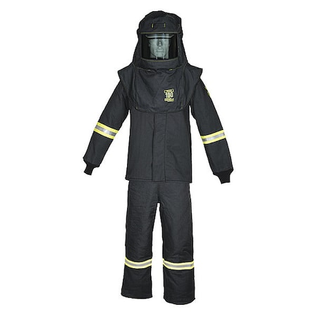 Oberon TCG100 Series Arc Flash Hood, Coat, & Bib Suit Set 4XL TCG6B-4XL