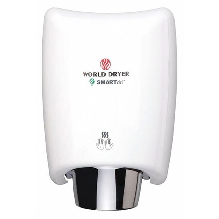 Smartdri Smartdri Hand Dryer, 110-120V, Alum, White K-974A2