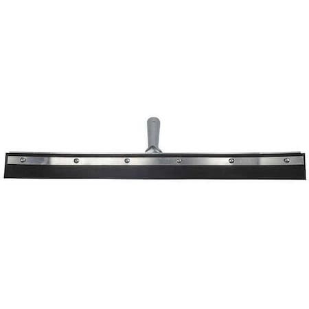 Michigan Brush Curved Floor Squeegee, 24", Material: Neoprene Blend Black Rubber 89106