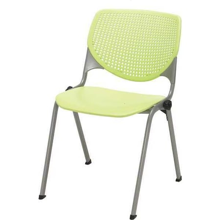 Kfi Poly Stack Chair, w/Perforated Back 2300-P14