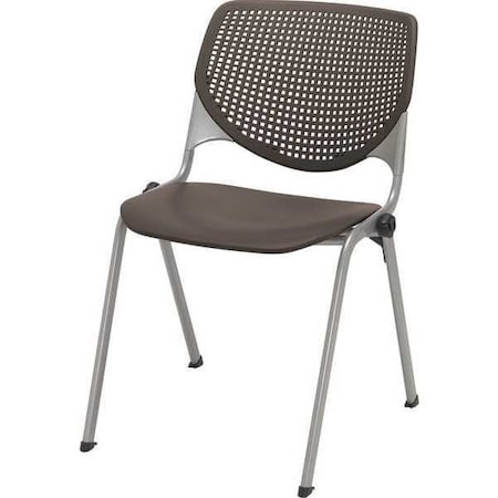 Kfi Poly Stack Chair, w/Perforated Back 2300-P18