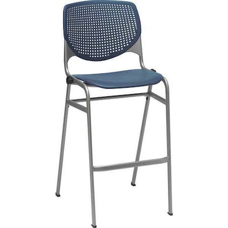 Kfi Poly Stack Chair, w/Perforated Back BR2300-P03