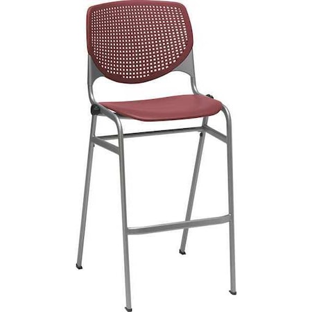 Kfi Poly Stack Chair, w/Perforated Back BR2300-P07