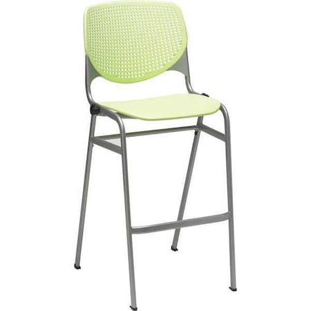 Kfi Poly Stack Chair, w/Perforated Back BR2300-P14