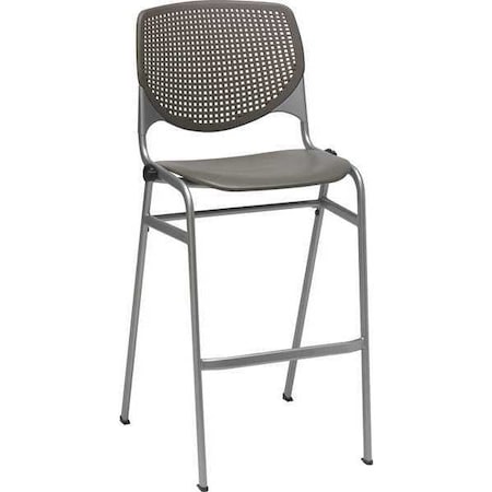 Kfi Poly Stack Chair, w/Perforated Back BR2300-P18