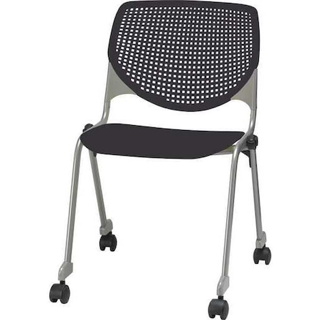 Kfi Poly Stack Chair, w/Perforated Back CS2300-P10